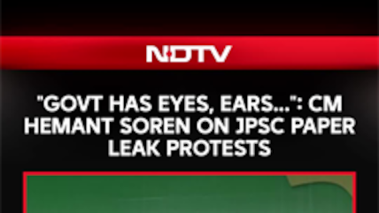"Govt Has Eyes, Ears...": CM Hemant Soren On JPSC Paper Leak Protests