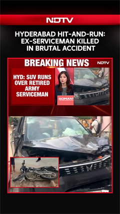 Hyderabad Hit-And-Run: Ex-Serviceman Killed After Wrong-Side SUV Crashes Into Three Two-Wheelers