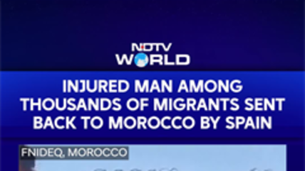 Injured Man Returns To Morocco After Ceuta Migration Crisis