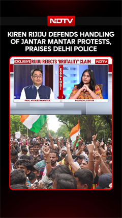 Kiren Rijiju Defends Handling Of Student Protests, Praises Delhi Police