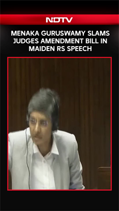 TMC MP Menaka Guruswamy Questions Judicial Appointments In Maiden RS Speech