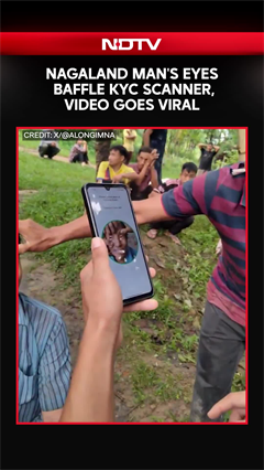 Nagaland Man's Eyes Baffle KYC Scanner, Video Goes Viral