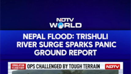 Nepal Flood: Sudden Surge In Trishuli River Triggers Panic