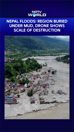 Nepal Floods: Region Buried Under Mud, Drone Shows Scale Of Destruction