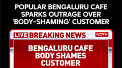 'Little Fat Black Shirt': Bengaluru Cafe Sparks Outrage Over 'Body-Shaming' Customer