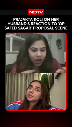 Prajakta Koli Reveals Husband's Reaction To Her Viral Fighter Jet Proposal Scene | Op Safed Sagar