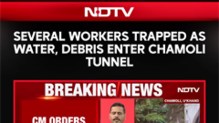 6 Killed, 2 Trapped As Water, Debris Enter Tunnel In Uttarakhand's Chamoli