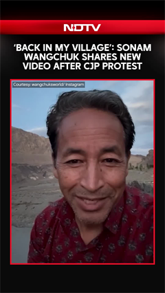 Sonam Wangchuk | 'Back In My Village': Sonam Wangchuk Shares New Video After CJP Protest