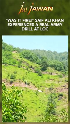 Video: 'Was It Fire?' Saif Ali Khan Experiences A Real Army Drill At The LoC | Jai Jawan With Saif Ali Khan