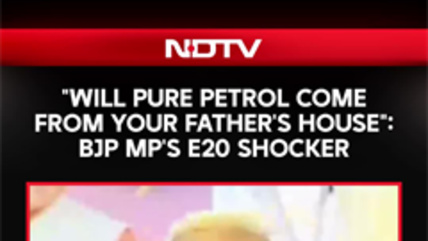 "Will Pure Petrol Come From Your Father's House": BJP MP's E20 Shocker