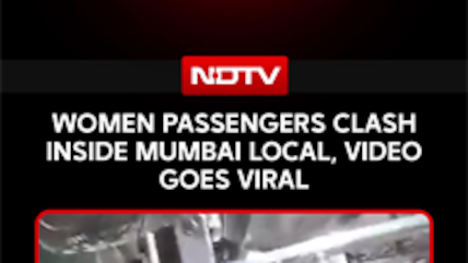 Mumbai Local Fight Viral Video: Women Passengers Clash Inside Andheri-Virar Train