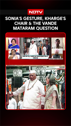Congress' Vande Mataram Confusion: Was Sonia Gandhi Asking For A Chair Or To Stop The Song?