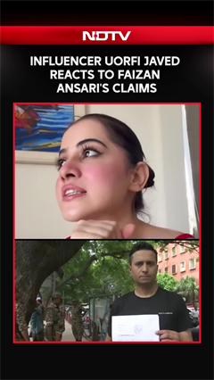 Uorfi Javed Slams ₹1 Lakh NEET Protest Claim, Calls Faizan Ansari's Allegations Baseless