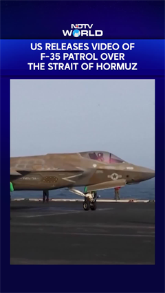 US Military Releases Dramatic F-35 Launch Video From USS Abraham Lincoln Over Strait of Hormuz