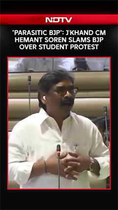 'Parasitic BJP': Hemant Soren Accuses BJP Of Exploiting Jharkhand Student Movement