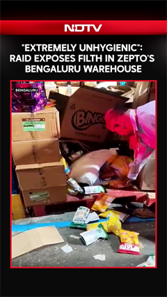 Zepto Warehouse News | "Extremely Unhygienic": Raid Exposes Filth In Zepto's Bengaluru Warehouse