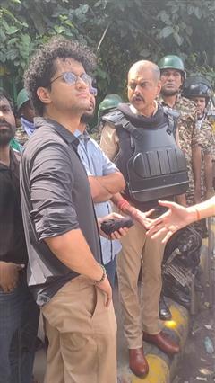 बेकाबू हो रही थी भीड़, CJP नेताओं को समझाती रह गई पुलिस... CJP प्रोटेस्&zwj;ट का नया वीडियो