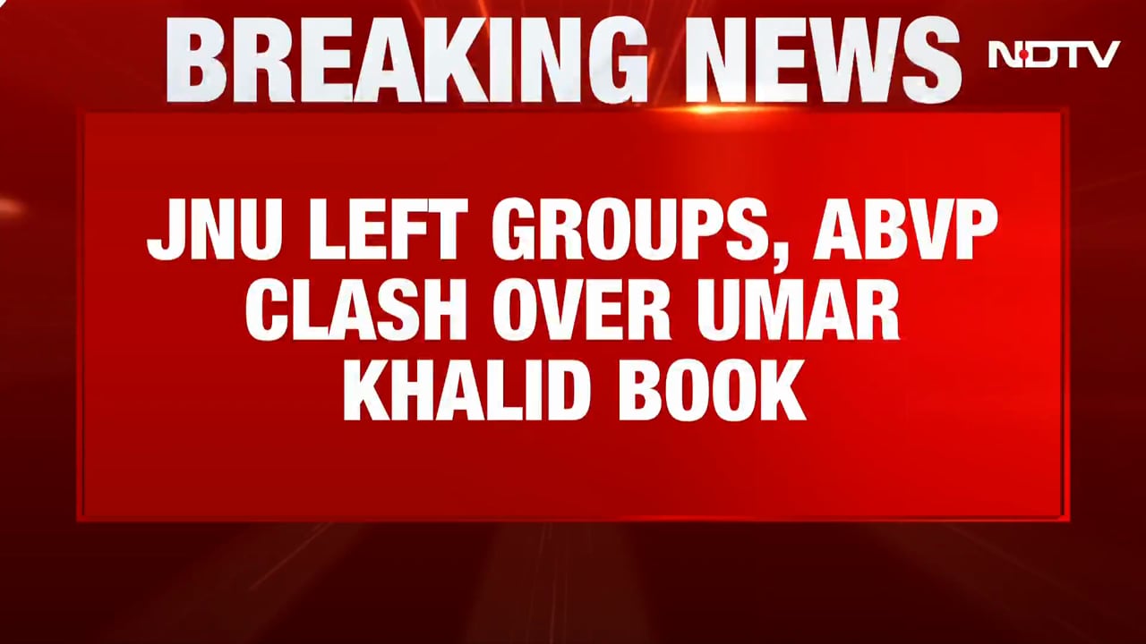 JNU Left Groups Vs ABVP: Umar Khalid Book Release Sparks Campus Face-Off