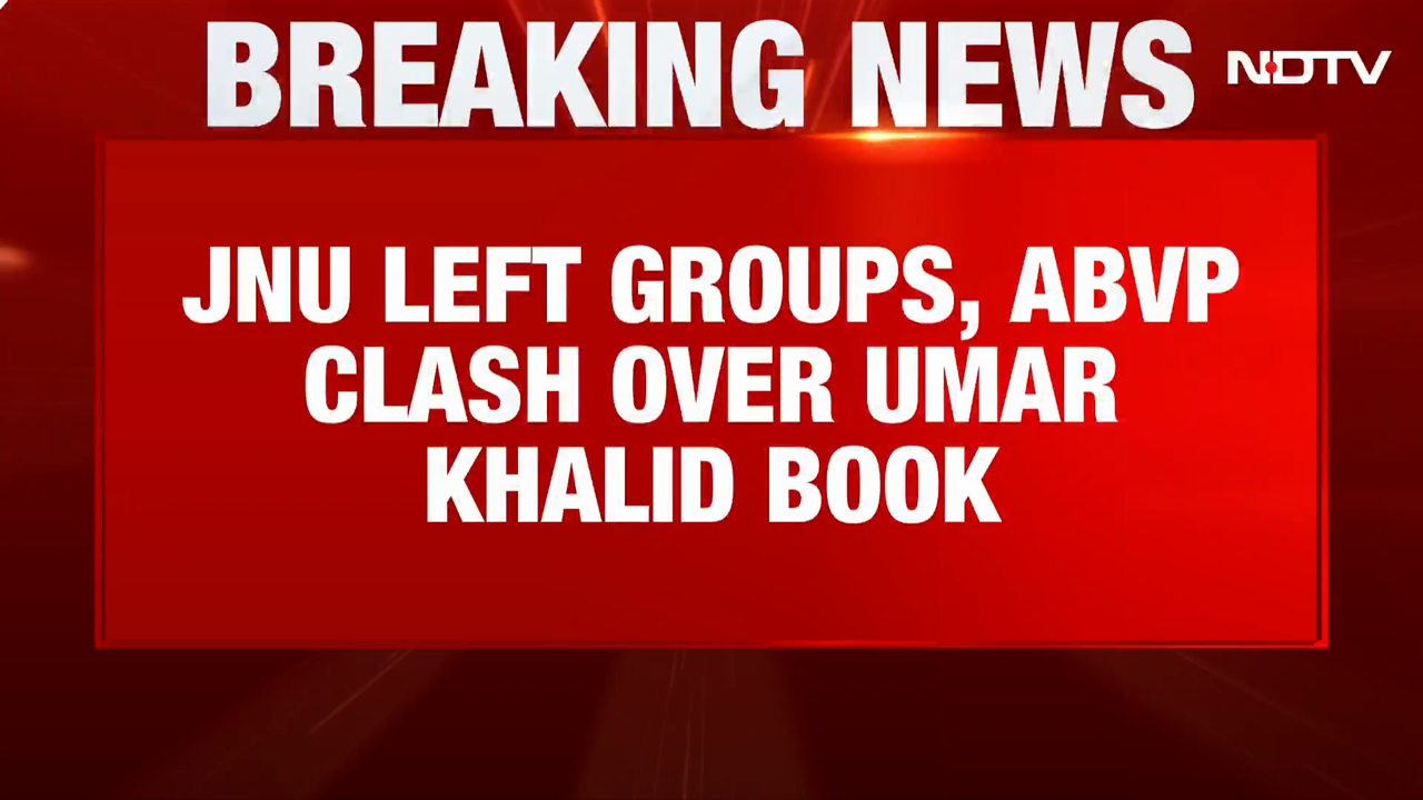 JNU Left Groups Vs ABVP: Umar Khalid Book Release Sparks Campus Face-Off