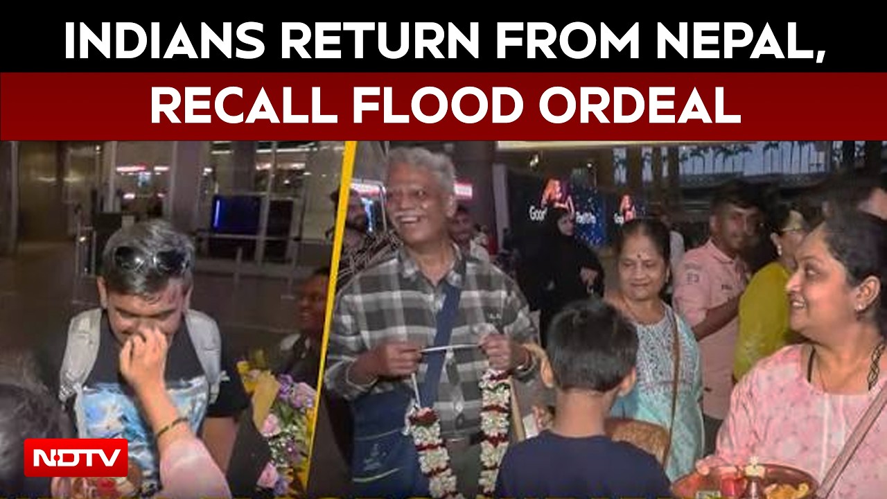 Nepal Floods News | Indians Return Home Safely, Recount Ordeal During The Floods