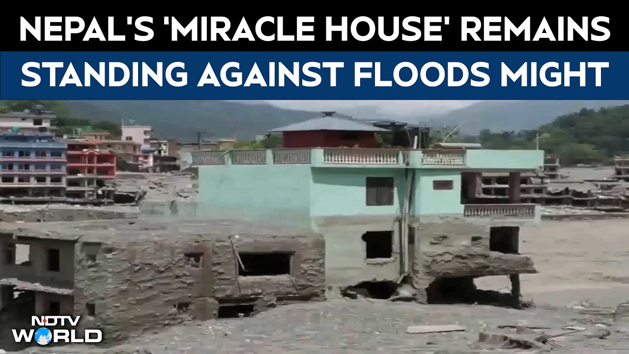 Nepal Floods Horror | Turquoise House Survives As Residents Return To Assess Devastation