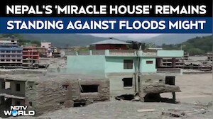 Nepal Floods Horror | Turquoise House Survives As Residents Return To Assess Devastation