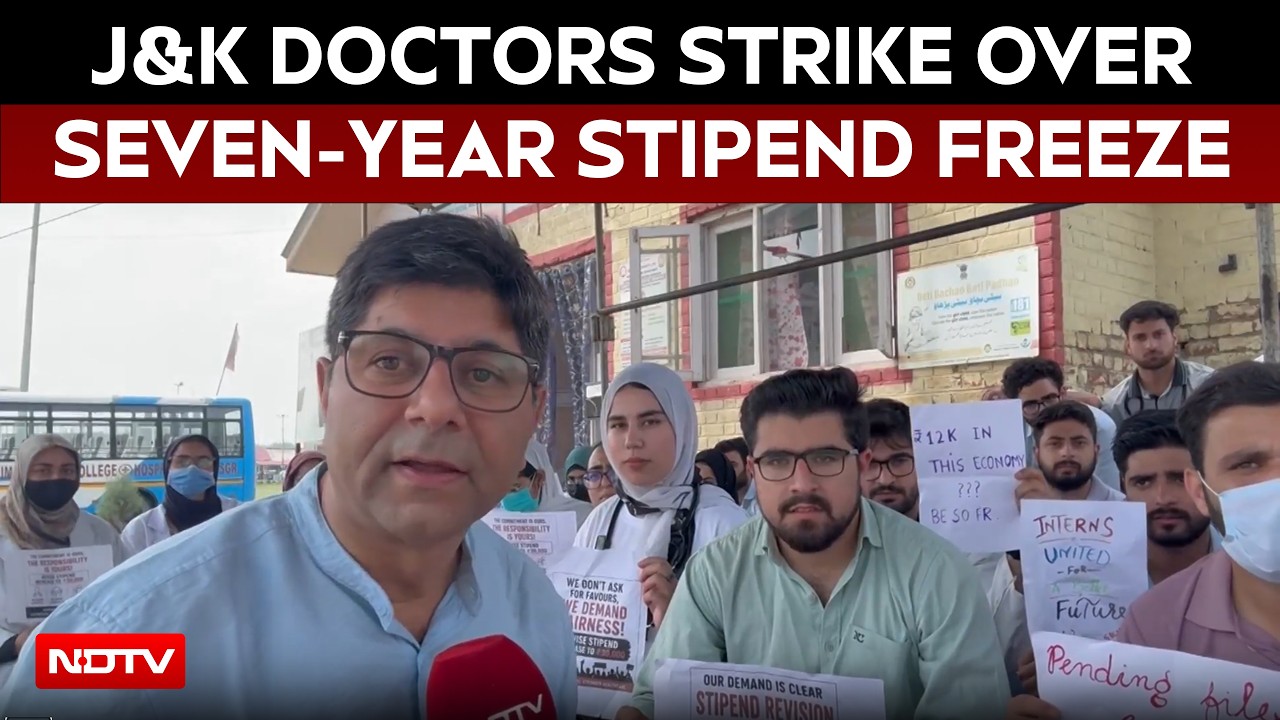 J&K Medical Interns On Indefinite Strike Over ₹12,000 Stipend, Hospital Services Hit | Ground Report