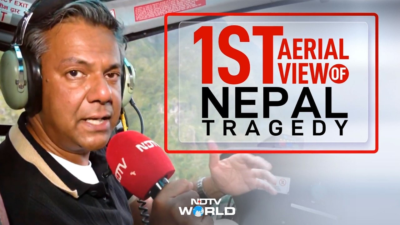 Nepal Flood Tragedy Seen From Above: NDTV's First Aerial Report From Disaster Zone