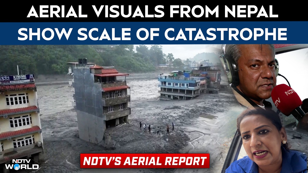 Nepal Floods | The River Took It All: Aerial Visuals From Nepal Show Scale Of Catastrophe