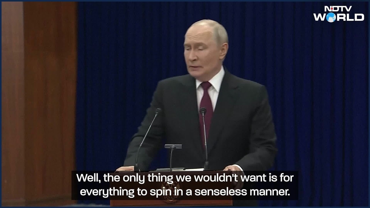 Putin Calls Drone Threat “Serious”, Vows Russia Will Resolve Challenge