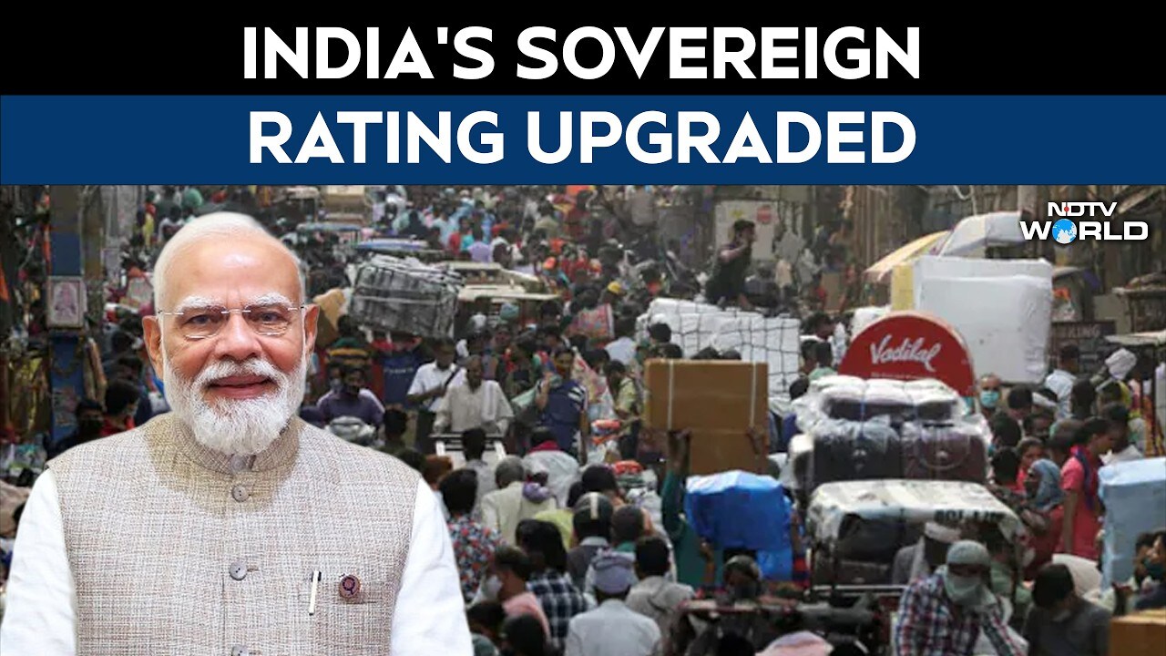 India's Sovereign Rating Upgraded To 'A-' From 'BBB+' By Japanese Agency