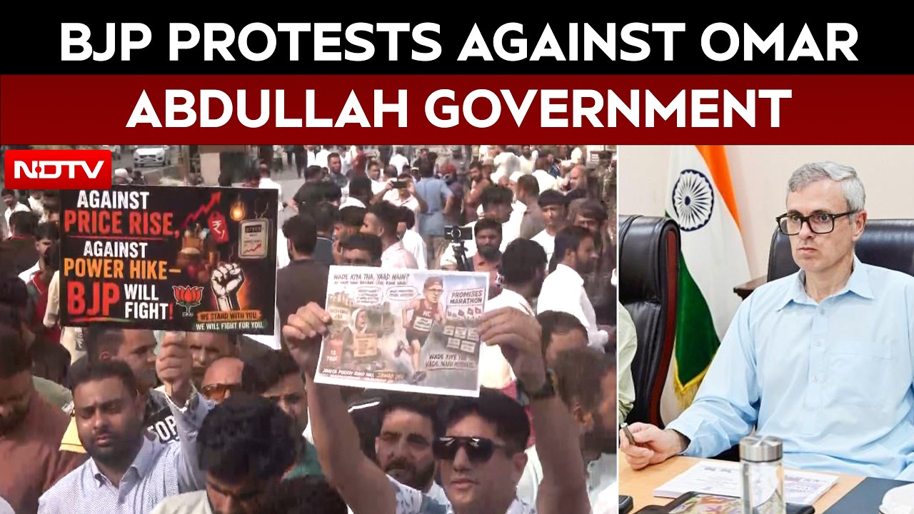 Omar Abdullah Government Faces BJP Protest As NC Hits Back At Centre