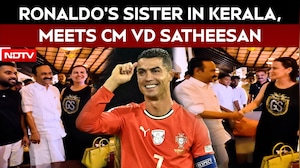 Keralam CM VD Satheesan Meets Cristiano Ronaldo's Sister, Shares Malayalis' Love For Football Star
