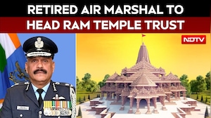 Retired Air Marshal Jitendra Mishra To Be Ram Temple Trust CEO | Ayodhya Ram Mandir