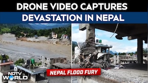 Nepal Flood Horror: Aerial Footage Shows Devastation Along The Trishuli River In Nepal