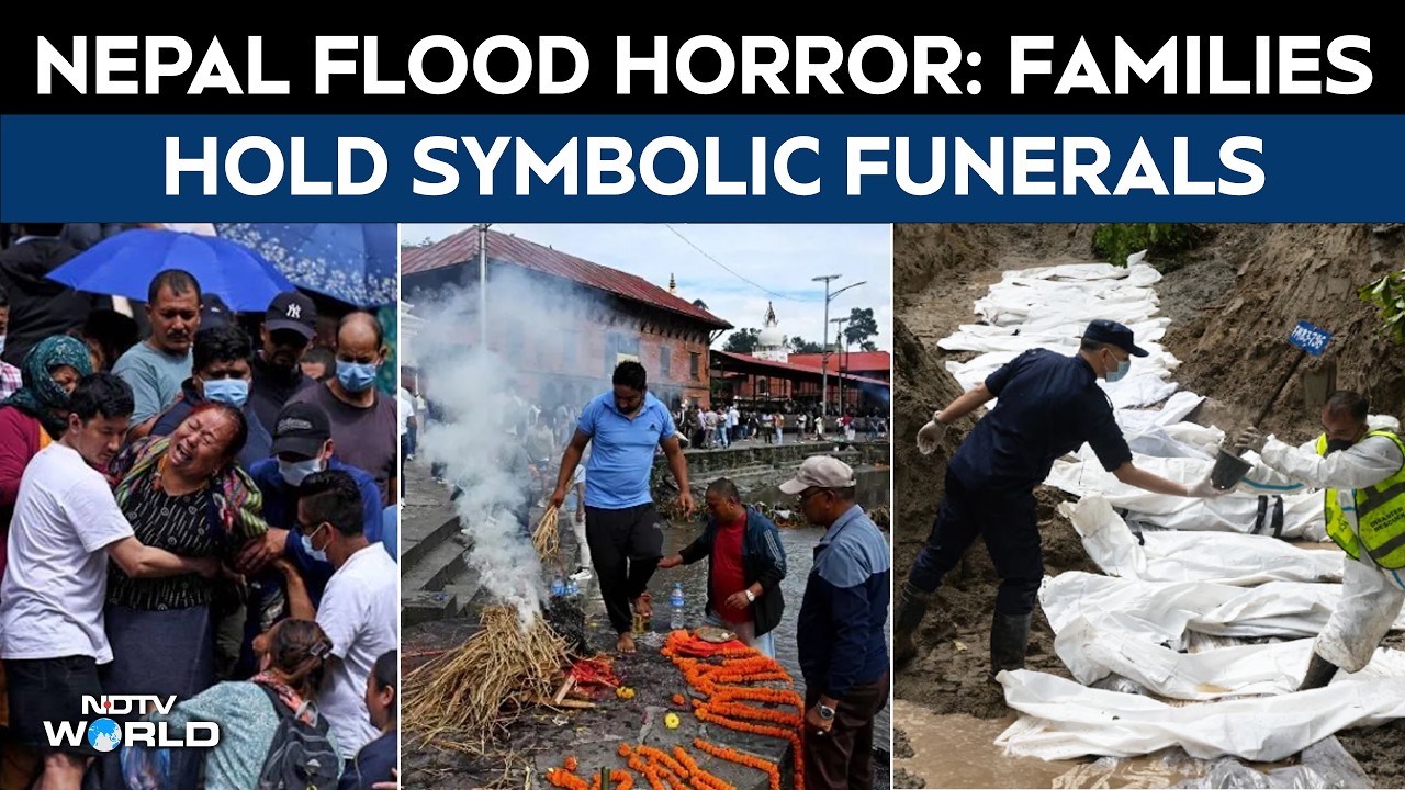Nepal Floods: Families Hold Symbolic Funerals For Missing Loved Ones, Search Continues