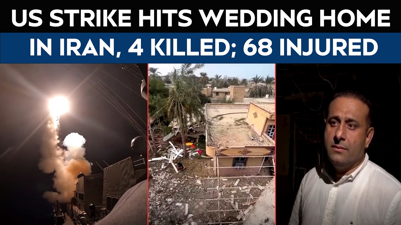 US Strike Hits Wedding Home In Iran; 4 Killed, 68 Injured
