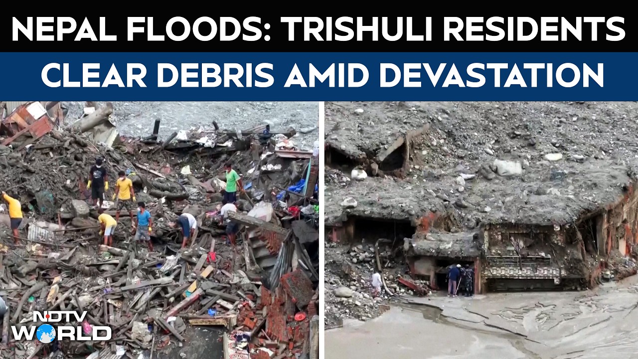 Nepal Floods: Trishuli Clears Rubble As Death Toll Tops 1,200