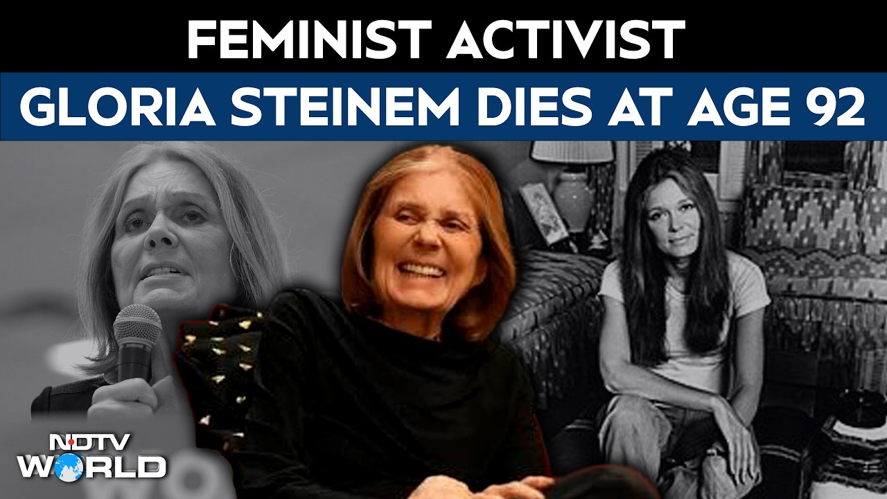 Video: Feminist Activist Gloria Steinem Dies At Age 92