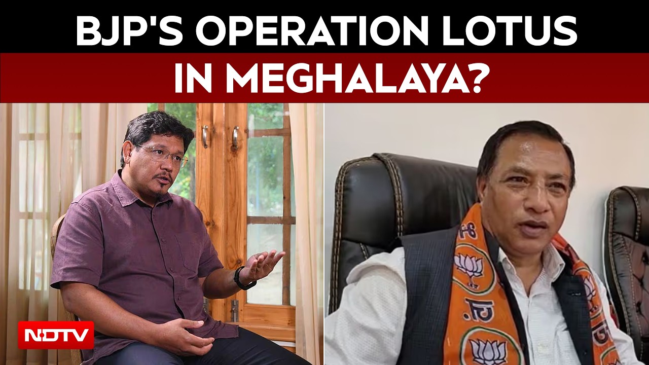 Meghalaya Political Crisis? 9 UDP MLAs May Join BJP, Conrad Sangma Faces Test
