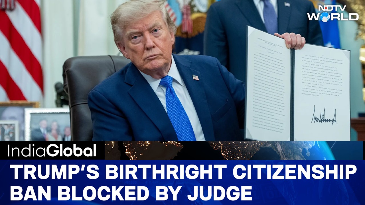 Trump's New Birthright Citizenship Ban Blocked Weeks Before Midterms | COURTS: 2, TRUMP: 0!