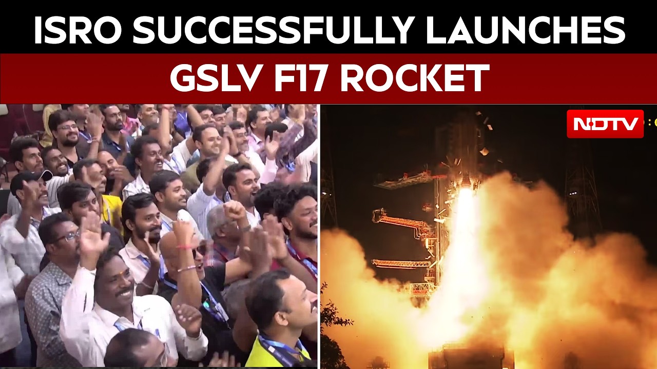 ISRO Rocket Launch | ISRO Launches GSLV F17 Rocket Carrying Imaging Satellite EOS-05