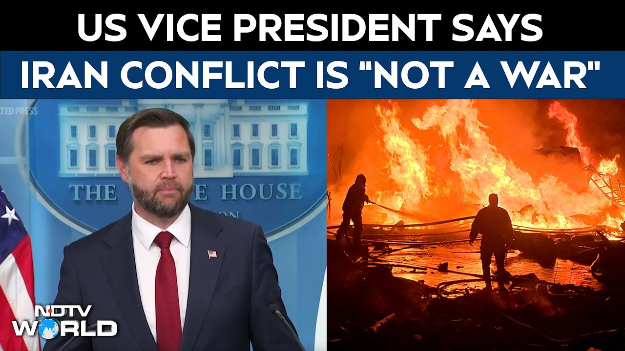JD Vance: Iran Conflict Not &lsquo;A War&rsquo;