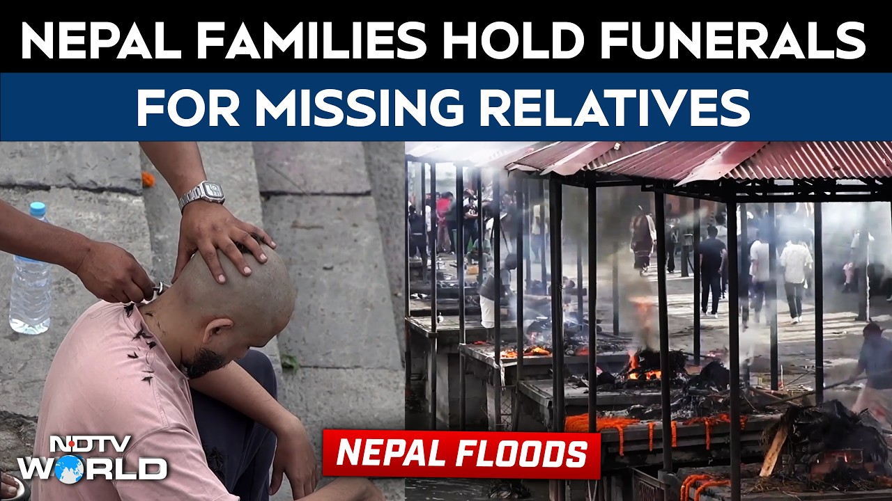 Nepal Families Turn To Symbolic Hindu Funerals For Relatives Still Missing After Himalayan Floods