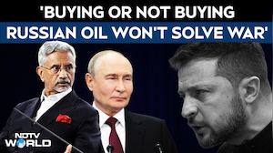 S Jaishankar News | India Defends Russia Trade: 'Buying Or Not Buying Oil Won't Solve War'