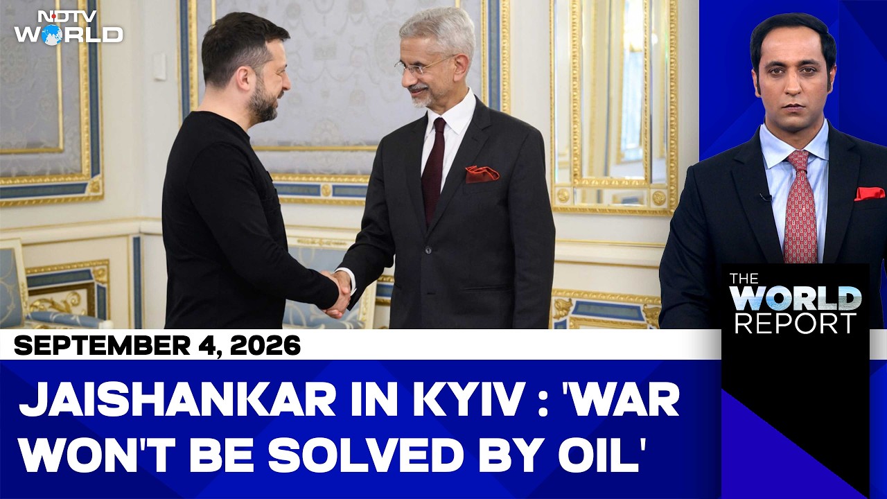 S Jaishankar Meets Zelenskyy In Kyiv Amid Russia Ukraine War