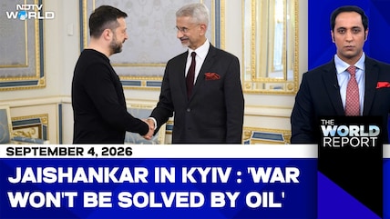 S Jaishankar Meets Zelenskyy In Kyiv Amid Russia Ukraine War