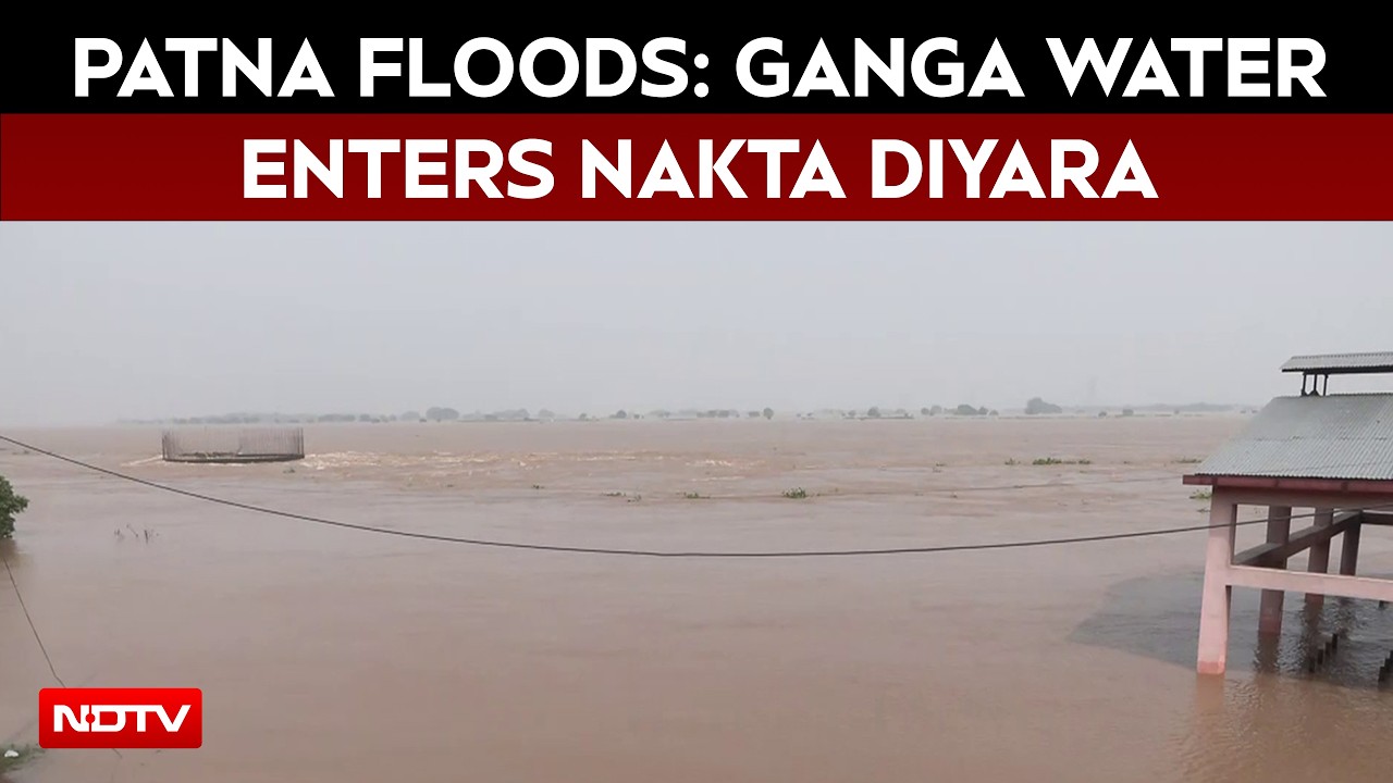 Bihar Floods | Floodwaters From Ganga River Enter Nakta Diyara Area In Patna