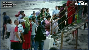 Nepal Flood: No Roads, No Bridges, Just A Cable Across The Floodwaters, Trishuli River