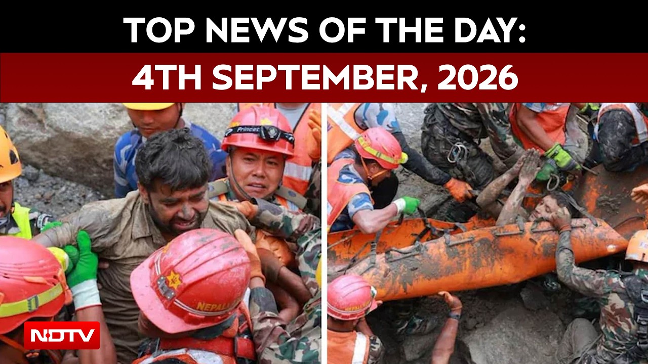 Nepal Floods: 2 Rescued Alive After 9 Days Trapped In Nepal Tunnel | Top News Of The Day